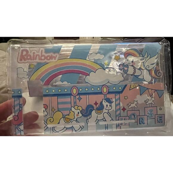FANPL Rainbow Carousel Compatible with Nintendo Switch OLED Case Cover Unicorn - Picture 2 of 14